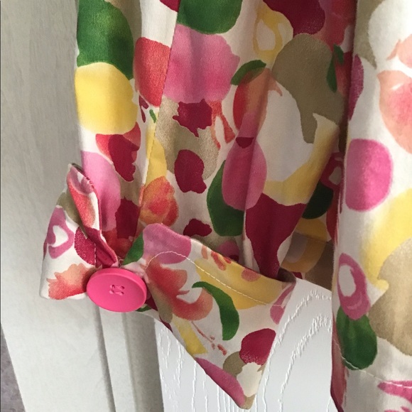 Live A Little jacket short colorful size M stretch colorful - Picture 4 of 8